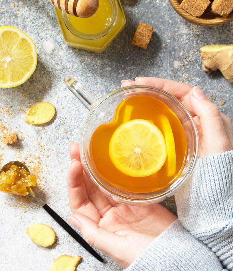 Ginger Lemongrass Hot Toddy