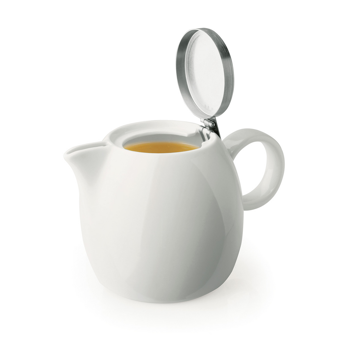 Pugg Teapot & Infuser White Luxury Teaware Tea Forté Australia