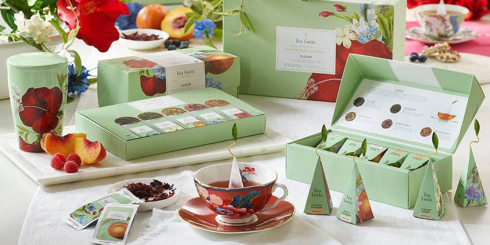Celebrate Mother's Day with the Perfect Gift: Tea Forte's New Fleur Botanic Gardens Collection