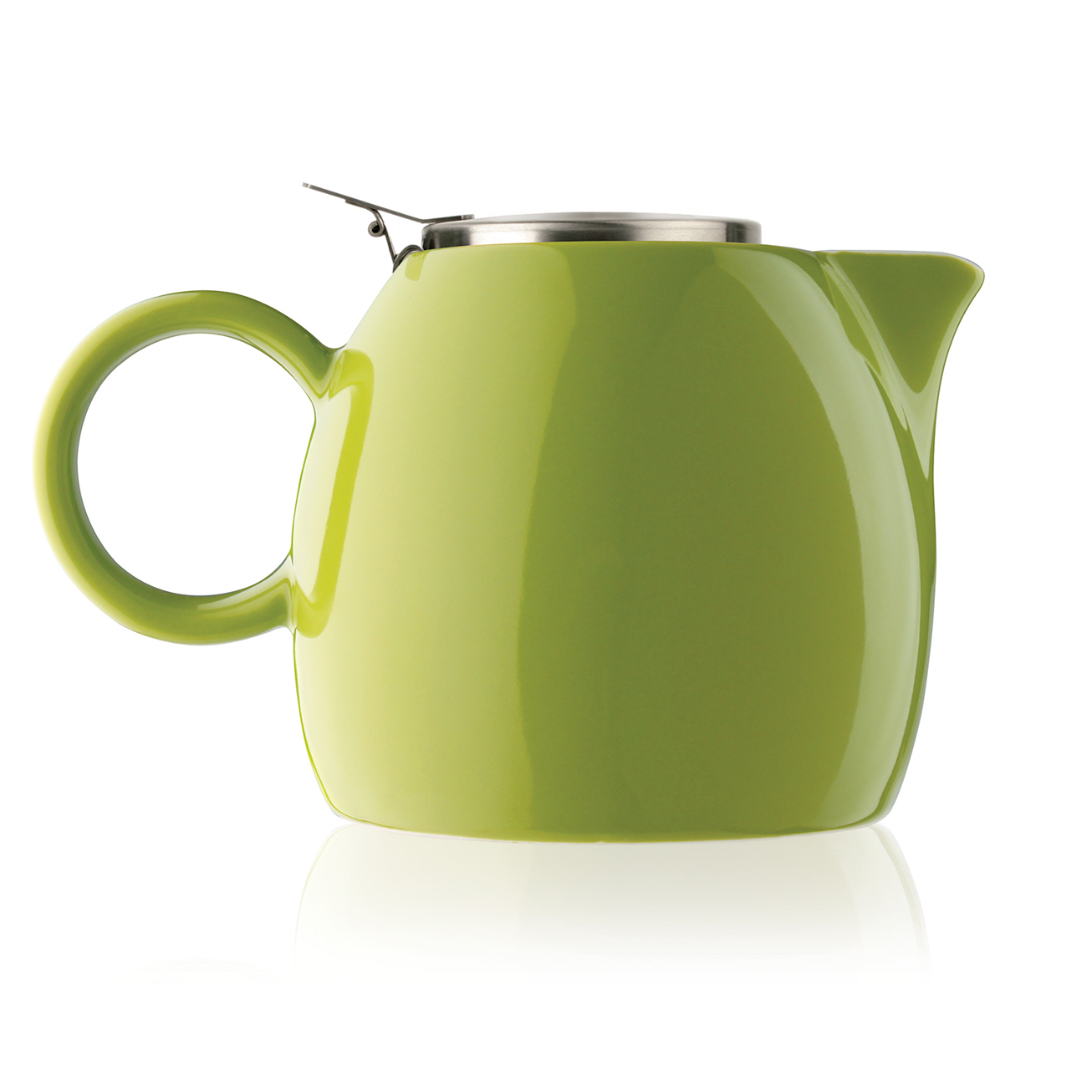 Pugg Teapot & Infuser Green