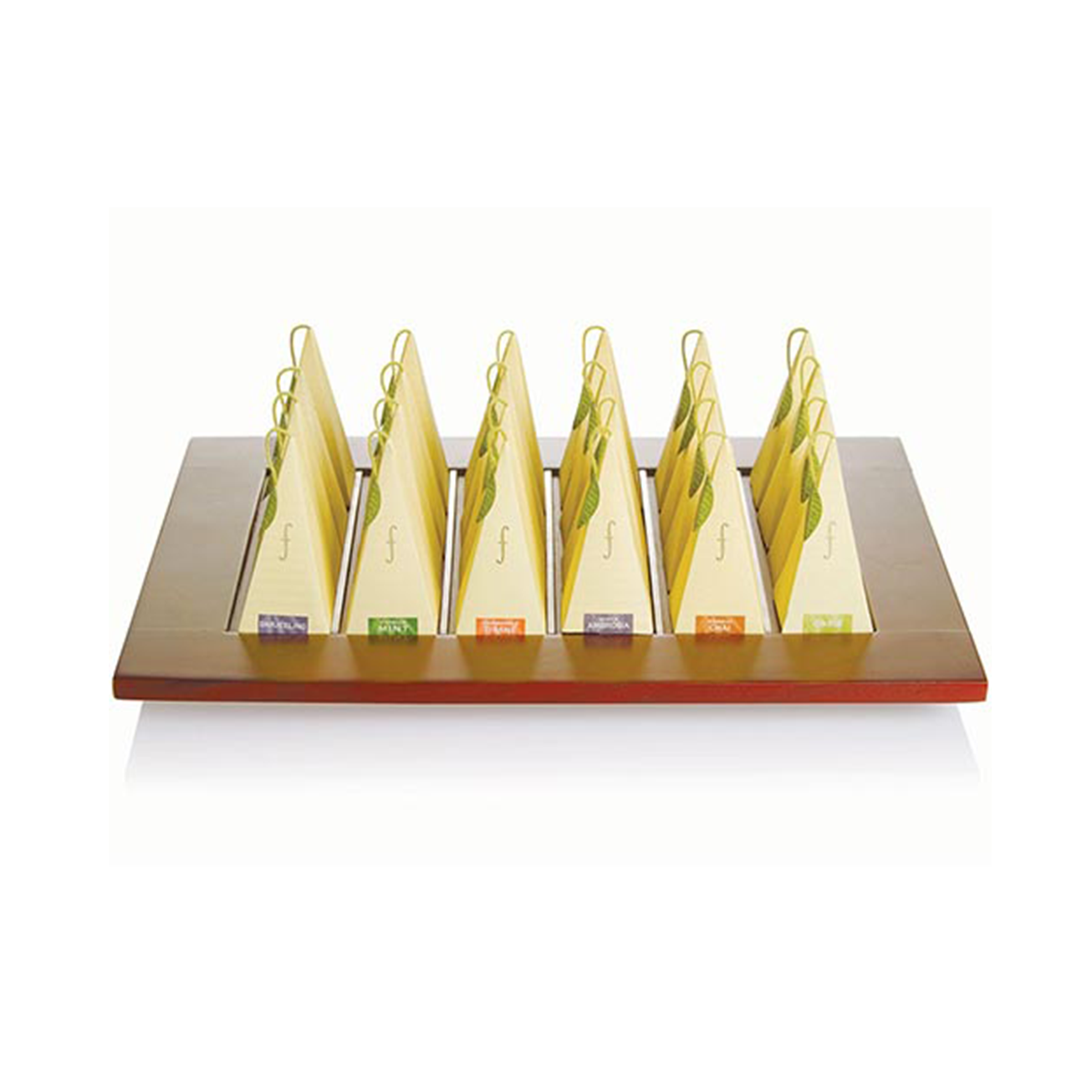 Presentation Tray Red Hardwood